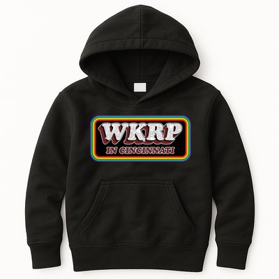 WKRP In Cincinnati First Annual WKRP Thanksgiving Day Turkey Drop Kids Hoodie