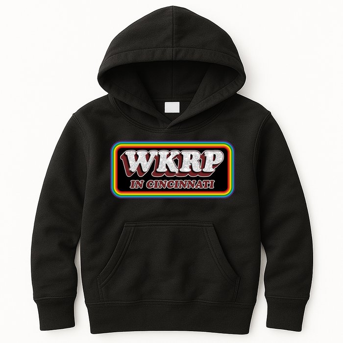 WKRP In Cincinnati First Annual WKRP Thanksgiving Day Turkey Drop Kids Hoodie
