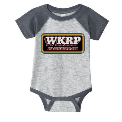 WKRP In Cincinnati First Annual WKRP Thanksgiving Day Turkey Drop Infant Baby Jersey Bodysuit