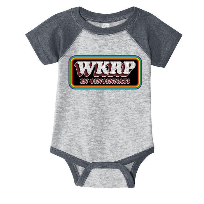 WKRP In Cincinnati First Annual WKRP Thanksgiving Day Turkey Drop Infant Baby Jersey Bodysuit