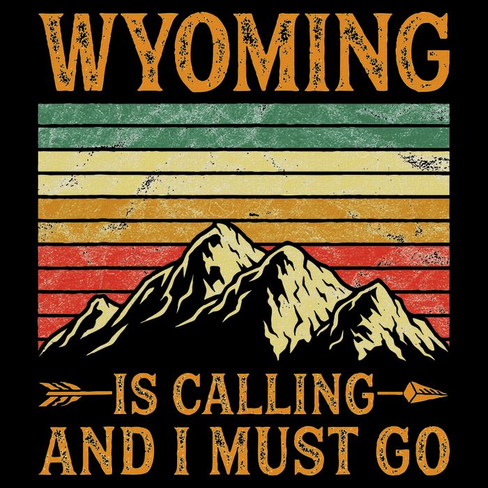 Wyoming Is Calling And I Must Go Performance Shirt