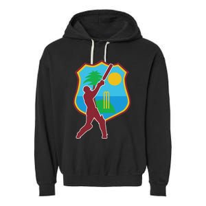 West Indies Cricket West Indies Flag Garment-Dyed Fleece Hoodie