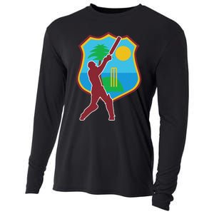 West Indies Cricket West Indies Flag Cooling Performance Long Sleeve Crew