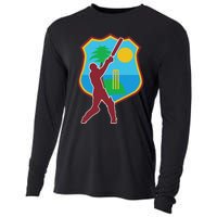 West Indies Cricket West Indies Flag Cooling Performance Long Sleeve Crew