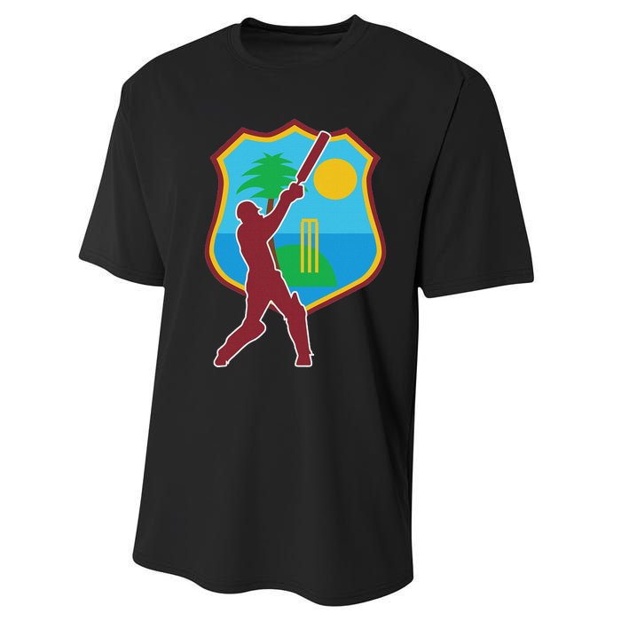 West Indies Cricket West Indies Flag Performance Sprint T-Shirt