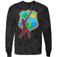 West Indies Cricket West Indies Flag Tie-Dye Long Sleeve Shirt