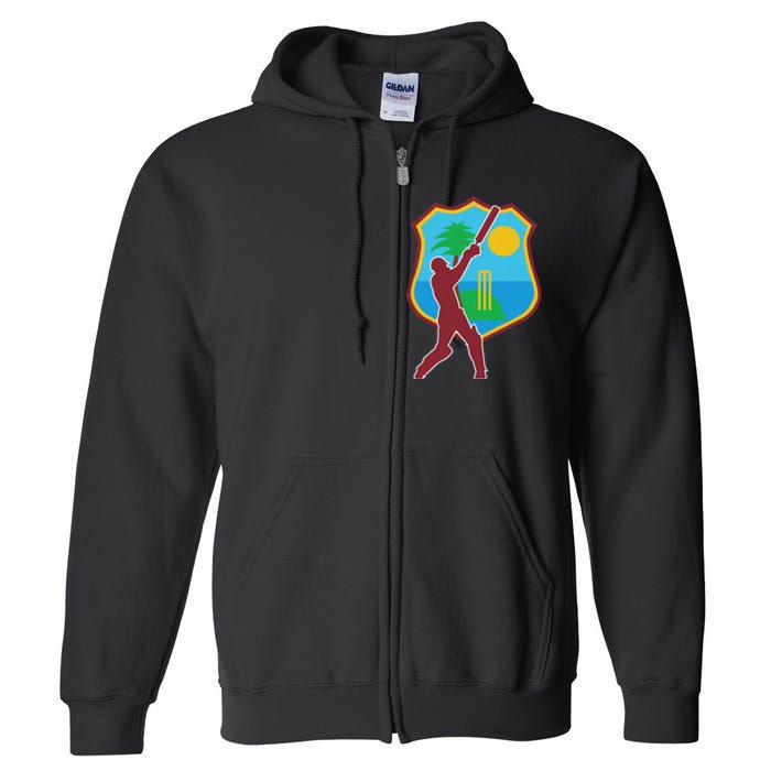 West Indies Cricket West Indies Flag Full Zip Hoodie