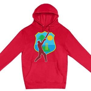 West Indies Cricket West Indies Flag Premium Pullover Hoodie