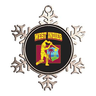 West Indies Cricket 2024 Jersey Cool Windies Cricket Metallic Star Ornament