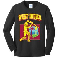 West Indies Cricket 2024 Jersey Cool Windies Cricket Kids Long Sleeve Shirt