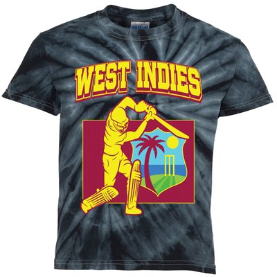 West Indies Cricket 2024 Jersey Cool Windies Cricket Kids Tie-Dye T-Shirt