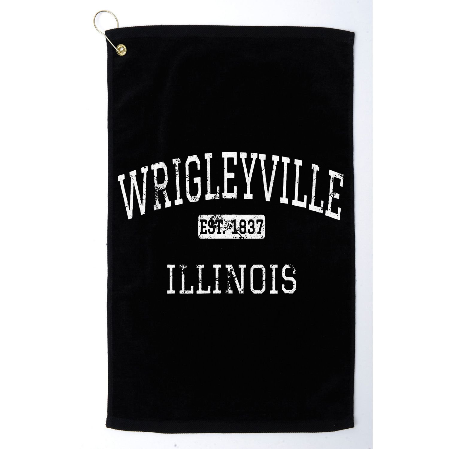 Wrigleyville Illinois Chicago IL Vintage Golf Towel