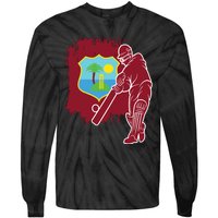 West Indies Cricket 2024 Jersey Cool T20 Cricket Windies Tie-Dye Long Sleeve Shirt