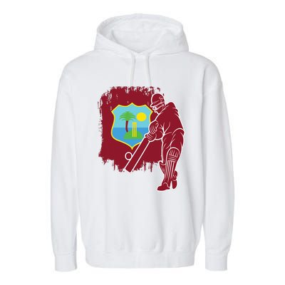 West Indies Cricket 2024 Jersey Cool T20 Cricket Windies Garment-Dyed Fleece Hoodie