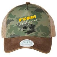 Wyoming Is Calling And I Must Go Legacy Tie Dye Trucker Hat