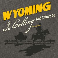 Wyoming Is Calling And I Must Go Cotton Canvas Backpack