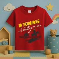 Wyoming Is Calling And I Must Go Toddler T-Shirt