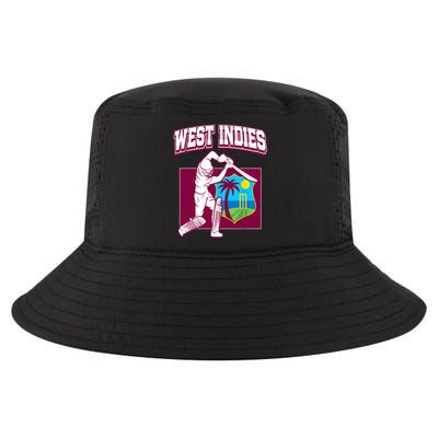 West Indies Cricket 2024 Jersey Cool Cricket Windies Cool Comfort Performance Bucket Hat