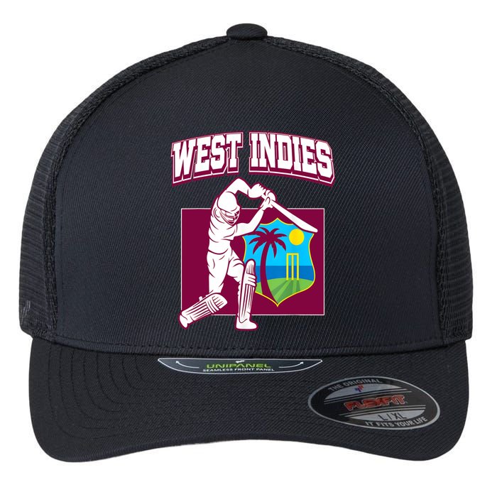 West Indies Cricket 2024 Jersey Cool Cricket Windies Flexfit Unipanel Trucker Cap