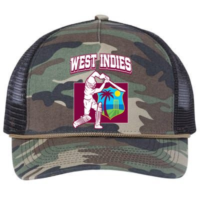 West Indies Cricket 2024 Jersey Cool Cricket Windies Retro Rope Trucker Hat Cap