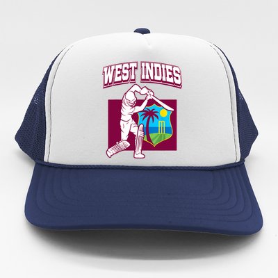 West Indies Cricket 2024 Jersey Cool Cricket Windies Trucker Hat