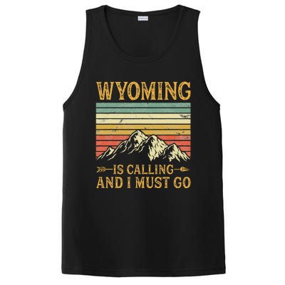 Wyoming Is Calling And I Must Go PosiCharge Competitor Tank