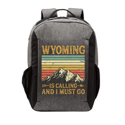 Wyoming Is Calling And I Must Go Vector Backpack