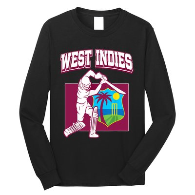 West Indies Cricket 2024 Jersey | Cool Cricket Windies Long Sleeve Shirt