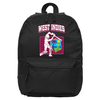 West Indies Cricket 2024 Jersey | Cool Cricket Windies 16 in Basic Backpack