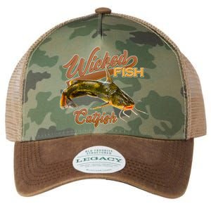 Wicked Fish Catfish Fishing Legacy Tie Dye Trucker Hat