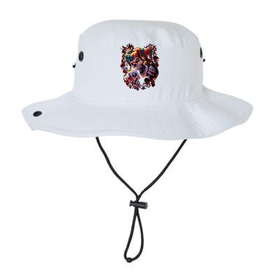 Wicked Skull Clown Jester Legacy Cool Fit Booney Bucket Hat