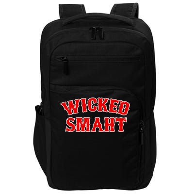 Wicked Smaht Smart Boston Massachusetts Impact Tech Backpack