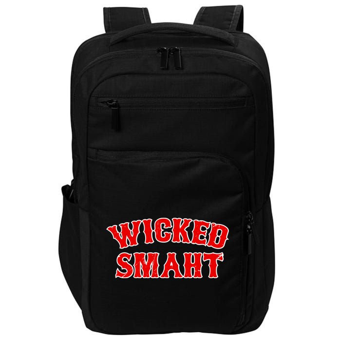 Wicked Smaht Smart Boston Massachusetts Impact Tech Backpack