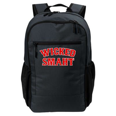 Wicked Smaht Smart Boston Massachusetts Daily Commute Backpack