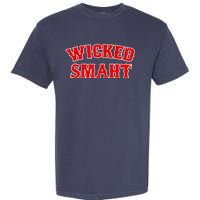 Wicked Smaht Smart Boston Massachusetts Garment-Dyed Heavyweight T-Shirt