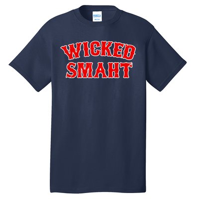 Wicked Smaht Smart Boston Massachusetts Tall T-Shirt