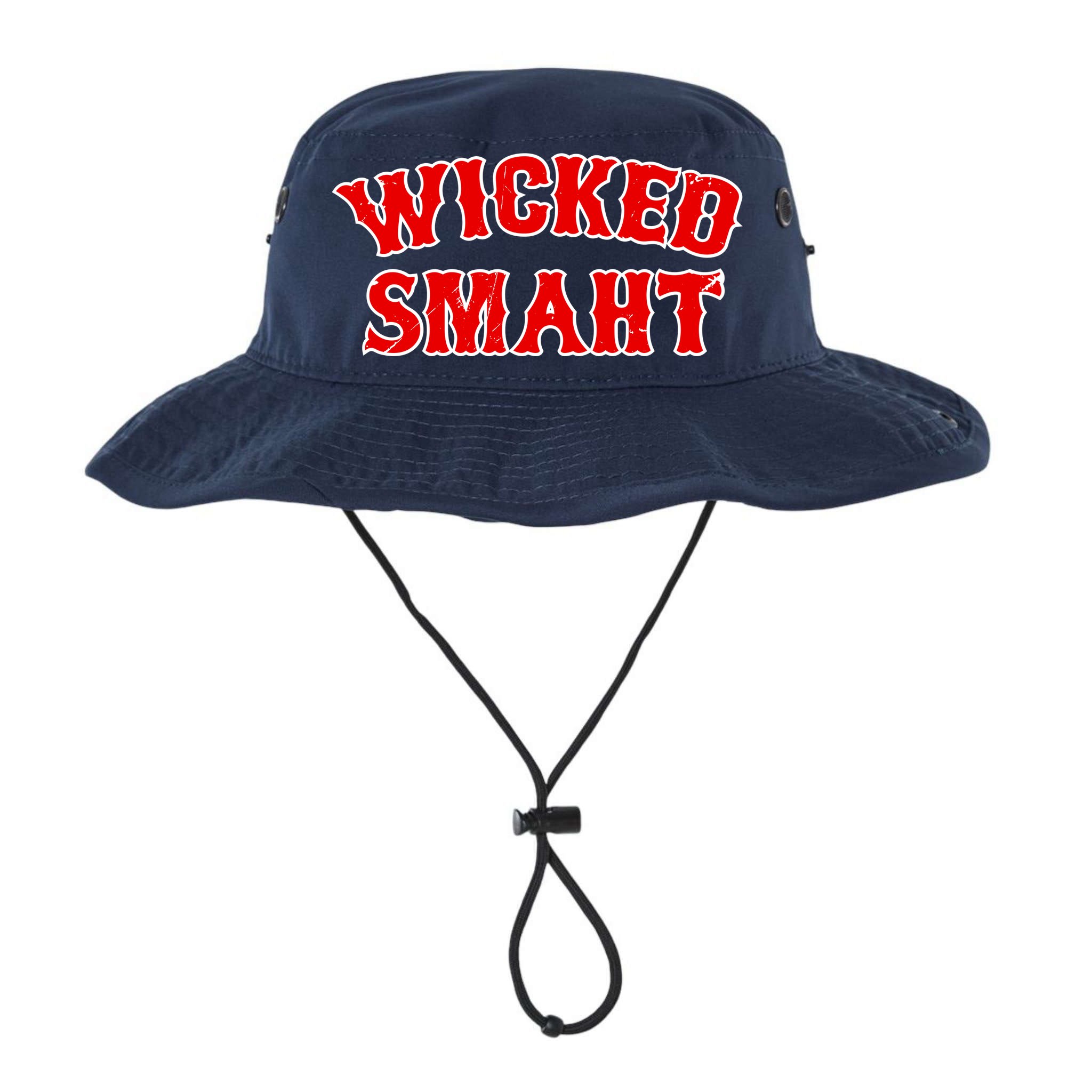 Wicked Smaht Smart Boston Massachusetts Bucket Hat