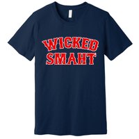 Wicked Smaht Smart Boston Massachusetts Premium T-Shirt