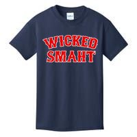 Wicked Smaht Smart Boston Massachusetts Kids T-Shirt