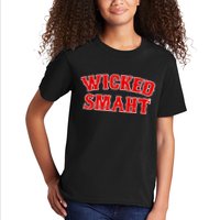 Wicked Smaht Smart Boston Massachusetts Kids T-Shirt