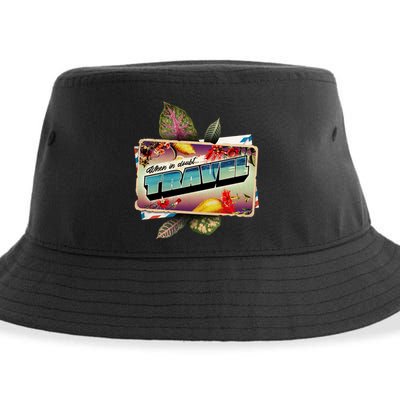 When In Doubt Travel Sustainable Bucket Hat