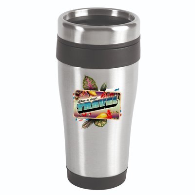 When In Doubt Travel 16oz Travel Tumbler