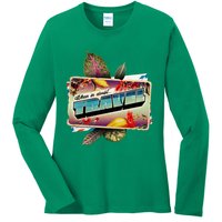 When In Doubt Travel Ladies Long Sleeve Shirt