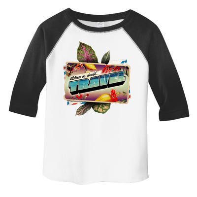 When In Doubt Travel Toddler Fine Jersey T-Shirt