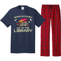 When In Doubt Go To The Library Book Lovers Pajama Set