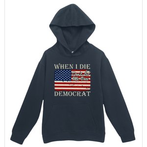 When I Die Dont Let Me Vote Democrat Graphic Plus Size Shirt For Men Women Famil Urban Pullover Hoodie