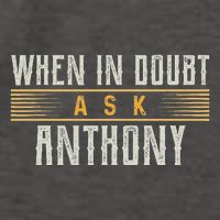 When In Doubt Ask Anthony Name Anthonys Vector Backpack