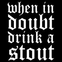 When In Doubt Drink A Stout Oktoberfest Funny Impact Tech Backpack