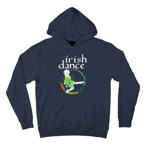 Wo Irish Dance Girl Colors St Patricks Day Ceili Dancer Girl Hoodie