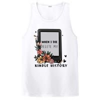 When I Die Delete My Kindle History Floral Kindle Tumbler Kindle Reade PosiCharge Competitor Tank